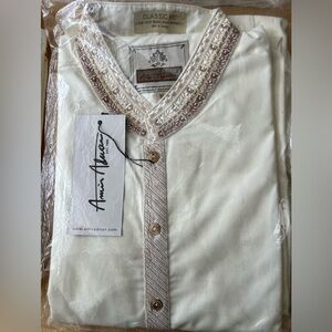 Brand new Amir Adnan Men Shalwar Kameez in size Medium